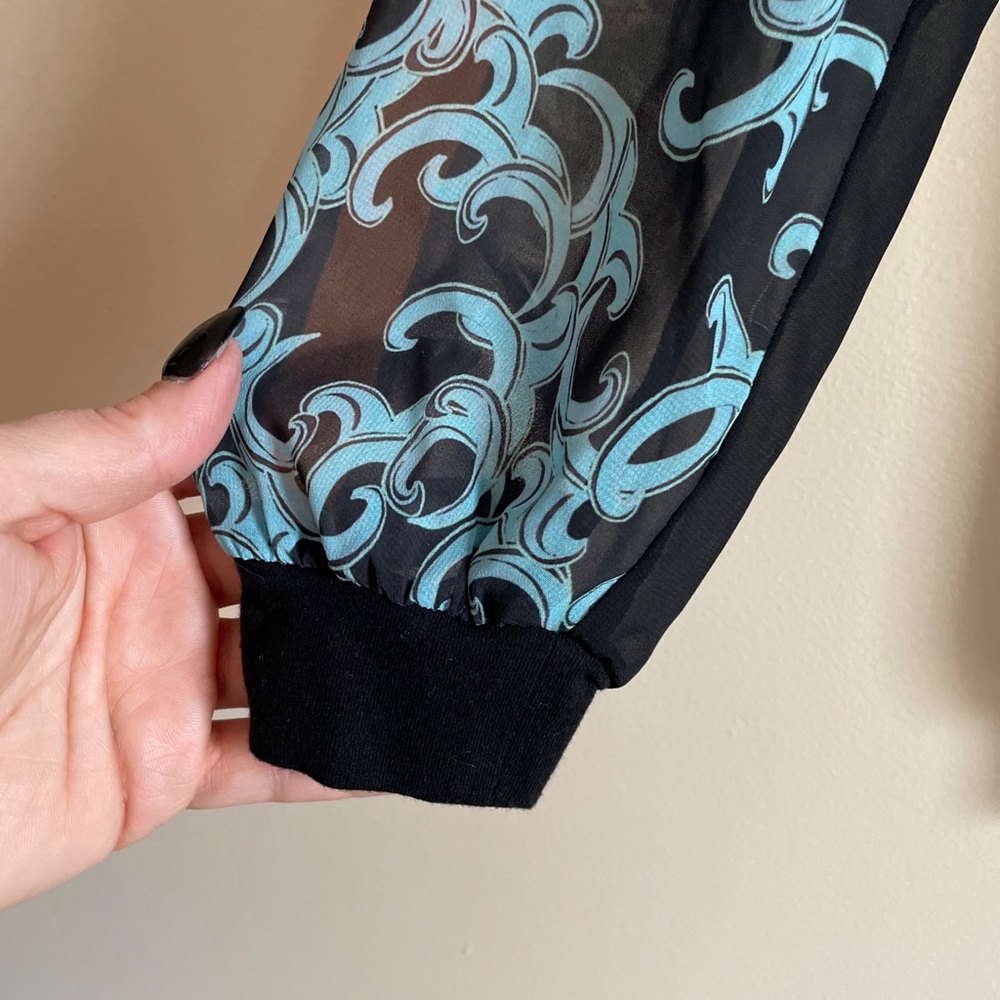 Clover Canyon Multicolor Patterned Blouse - image 5